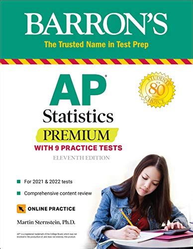 com: <b>AP</b> Statistics Premium, 2023-2024: 9 Practice Tests + Comprehensive <b>Review</b> + Online Practice (Barron's <b>AP</b>): 9781506280097: Sternstein Ph. . Ap stats review book